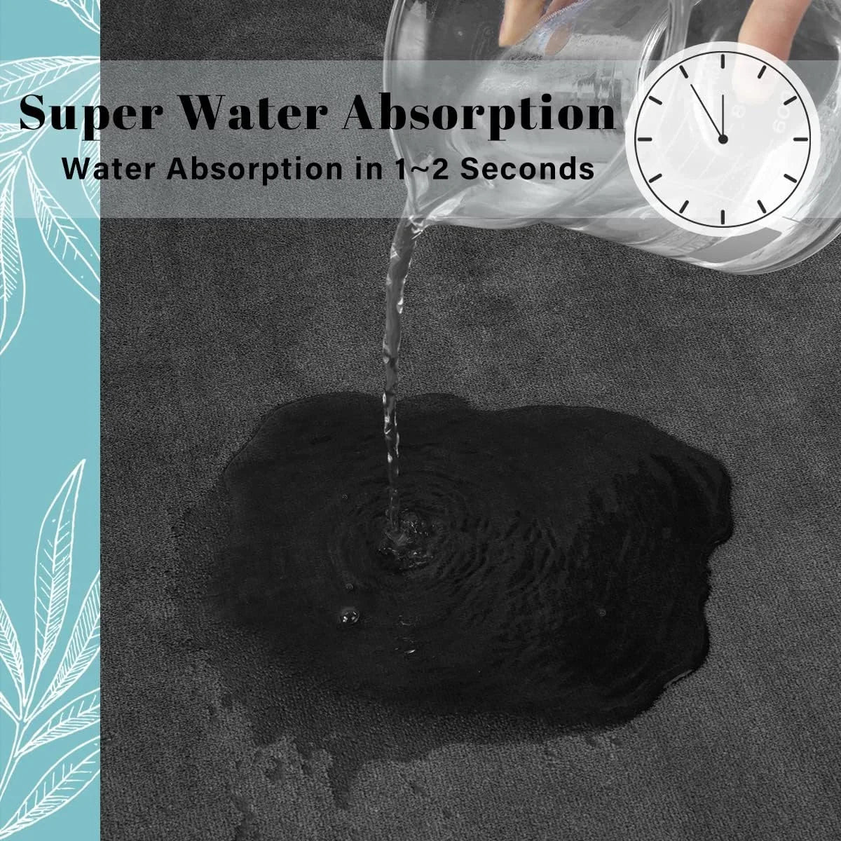 Amazing Absorbent Bathroom Mat