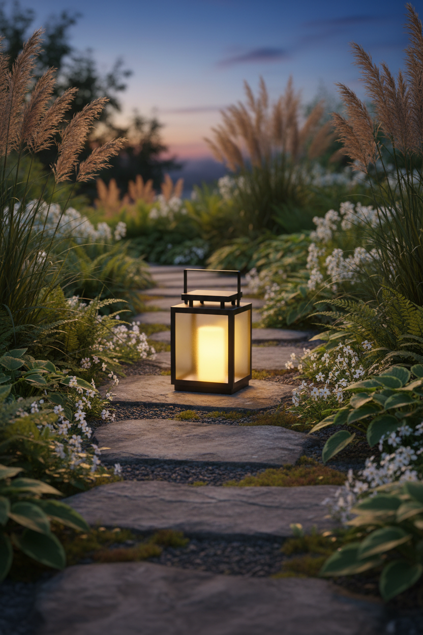 Radiant Solar Lantern - Garden Pathway